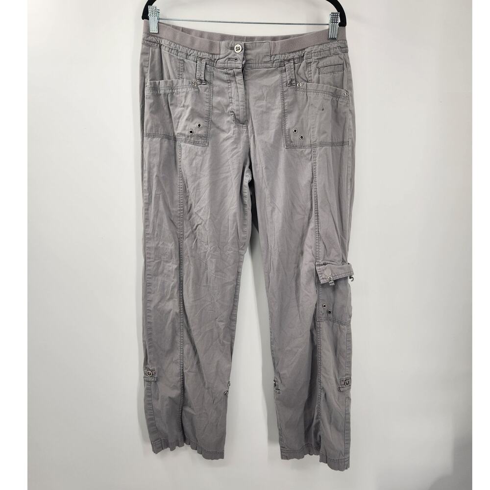 Chico's Gray Wide Leg Pants